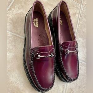 G.H. Bass & Co. Burgundy Loafers